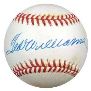Ted Williams Autographed Ball   AL PSA DNA #J31674   Autographed 