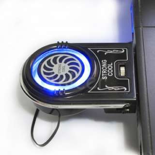 LED Clip Laptop PC CPU Heatsink Cooler Cooling Fan #15  