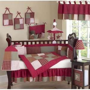  Caseys Cabin 9 pc Crib Bedding set Baby