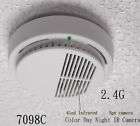 C125 2.4G Wireless CH2 Smoke Detector 7098C IR Camera