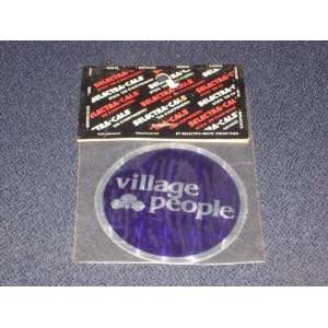  Vintage Purple  Village People  Foiled Sticker Decal 