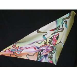  Shawl   Original Painting on Silk (Batik) 100 cm X 42 cm 