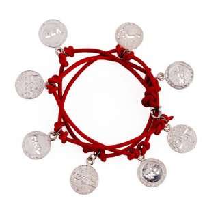  8 Sacred Names of God Kabbalah Bracelet Necklace Red 