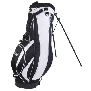 Voit Golf Black & White lightweight Stand Bag  