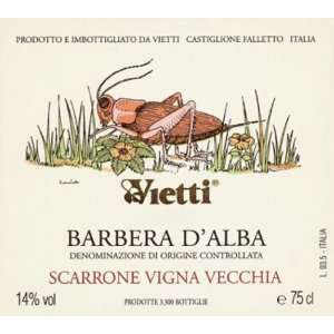  2010 Vietti AScarrone Vigne Vecchiaa Barbera DaAlba Doc 