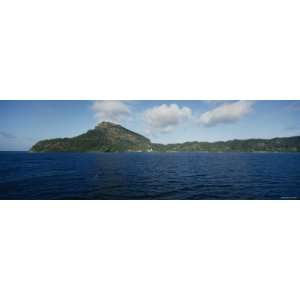  Clouds over an Island, Mangareva, Gambier Islands, French 