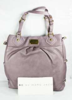  Marc Jacobs Classic Q Jessica Tote Purse Bag Lavender 
