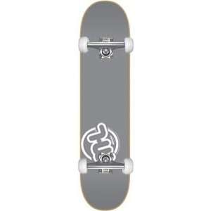  Mini Logo Skateboard 112   7.75 K 12 w/Raw Trucks & White 