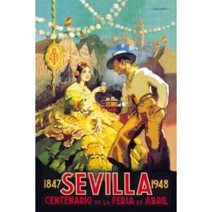   , Sevilla Centenario de la Feria de Abril   12x18