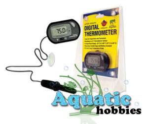 Coralife Digital Thermometer Fresh / SaltWater Aquarium  