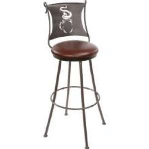   Cone Barstool 25 With Standard Camel Tan Leather Seat Item pictured