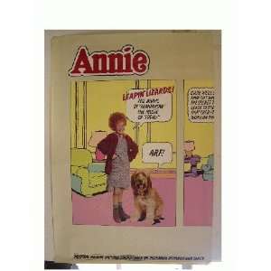  Annie Cartoon Poster Original Movie 