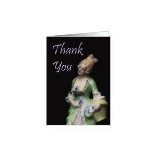 Thank You ~ Antique Figurine Card by Greeting Card Universe