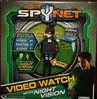 REAL TECH SPY NET~~spynet~~ SPY GEAR VIDEO WATCH WITH NIGHT VISION 