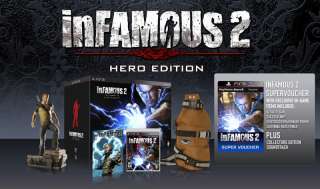Infamous 2 (Hero Edition) (Playstation 3, 2011) 711719829027  