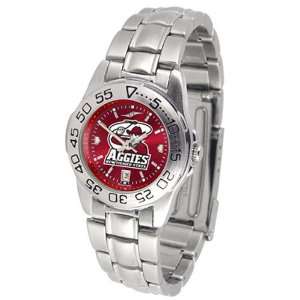 New Mexico State Aggies NCAA AnoChrome Sport Ladies Watch (Metal 