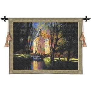  Chateau D Annecy French Landscape Tapestry Wall Hanging 