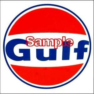 Gulf A Gas Oil Vinyl Stickers Decals Gasoline Pump Signs Globes  