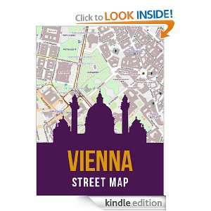 Vienna Street Map (Maps of Austria) eReaderMaps, Jane Locke  