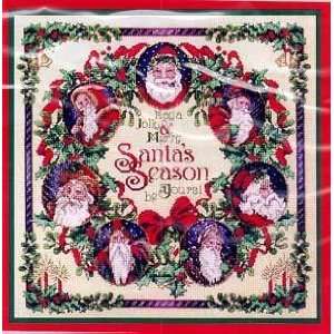    Santas Seasons, Cross Stitch from Vermillion Arts, Crafts & Sewing