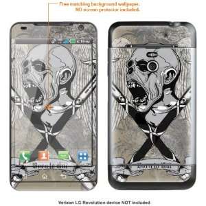   Decal Skin STICKER for Verizon LG Revolution case cover Revolution 380