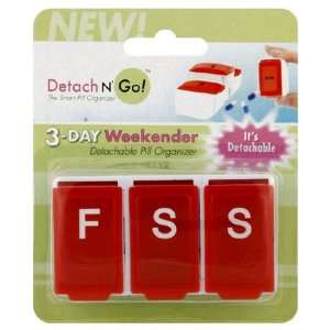   Go 3 Day Weekender Detachable Pill Organizer