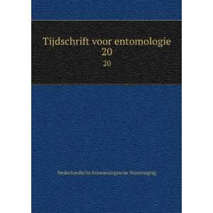   voor entomologie. 20 Nederlandsche Entomologische Vereeniging Books