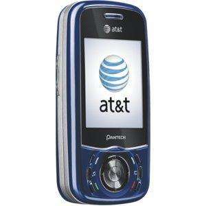 Pantech C740 Matrix Blue   AT&T QWERTY VERY USED CELL 843124001283 