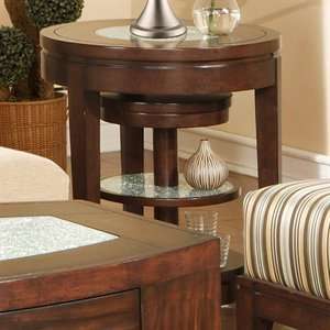    Najarian Furniture STGEOEV Georgio End Table, Venge