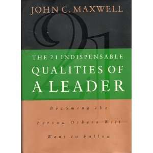   Person Others Will Want to Follow ( Hardcover) John Maxwell Books