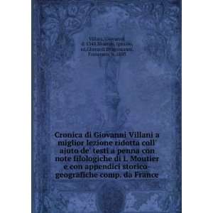   da France Giovanni, d. 1348,Moutier, Ignazio, ed,Gherardi Dragomanni