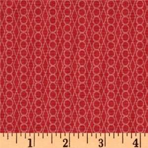  44 Wide Outfoxed Chain Link Red Fabric By The Yard Arts 