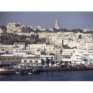  Harbour View to Old Town and Kasbah, Tangier, Morocco 