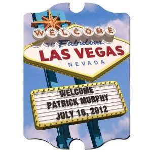   Favors Personalized Daytime Vegas Vintage Sign