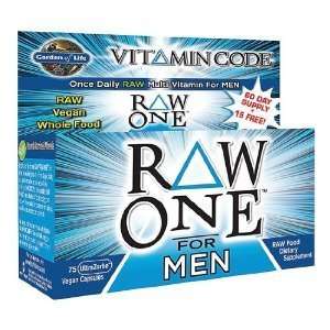  Garden of Life   Raw One For Men, 75 vegan capsules 