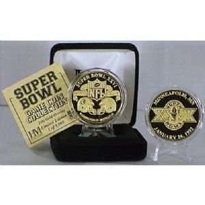  24Kt Gold Super Bowl XXVI Flip Coin
