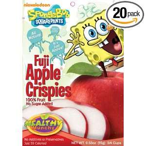  HEALTHY Munchy Spongebob Squarepants Fuji Apple Crispies 
