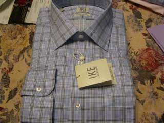 NWT IKE BEHAR SHIRT POCKET HIGRADE LORDTAYLOR ALLCOTTON  