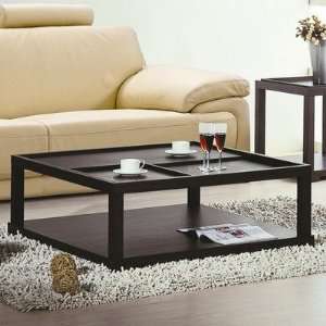  Parson Coffee Table with Removable Tray in Wenge
