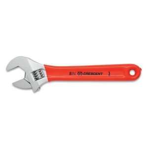  CRESCENT AC28CVS Adj Wrench,1 1/8 Cap,8 L,Chrome,Cushion 