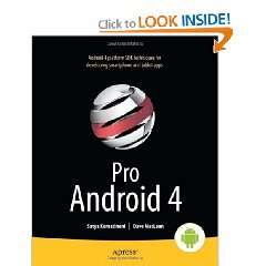   Android 4 (Professional Apress) [Paperback] Satya Komatineni Books