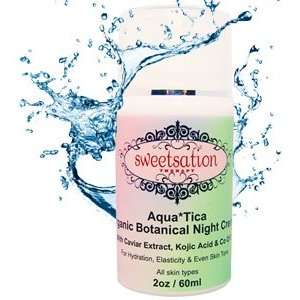  Aqua*Tica Organic Botanical Night Cream, 2oz Beauty