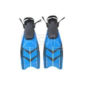  Deep See Aqua Glide Snorkeling Fins   Translucent Clear 