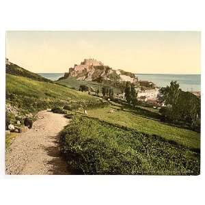  Jersey,Mont Orgueil Castle,Channel Island,England,c1895 