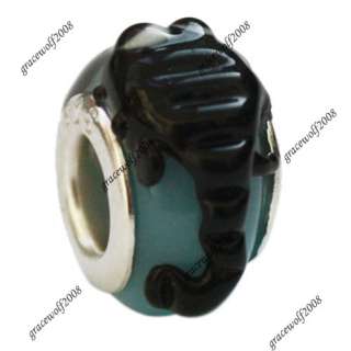 2pcs Animals Murano Glass Beads European Charm #PA101  