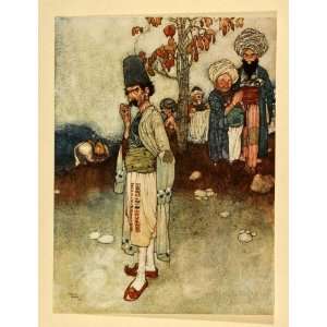   Arabian Nights 1001 Folk Tale Costume   Orig. Tipped in Print Home