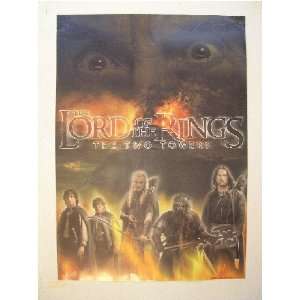    Lord Of The Rings Poster Cast LOTR Legolas Aragorn 