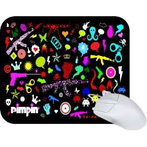  Rikki Knight Pimping in Color Cool Design Mouse Pad 