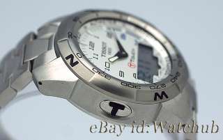 TISSOT T TOUCH EXPERT COMPASS/ALTI/THERMOMETER SAPPHIRE CRYSTAL MENS 