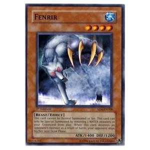  Yu Gi Oh   Fenrir   Structure Deck 4 Fury from the Deep 